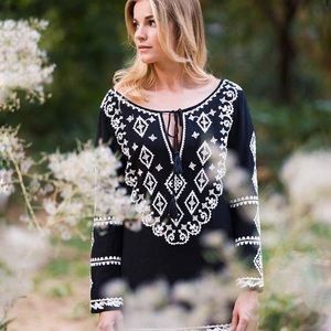 Black long sleeve dress